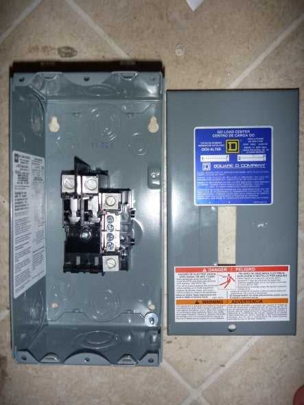 homeline 70 amp load center wiring diagram