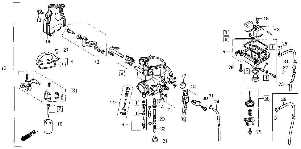 honda 400ex wiring diagram