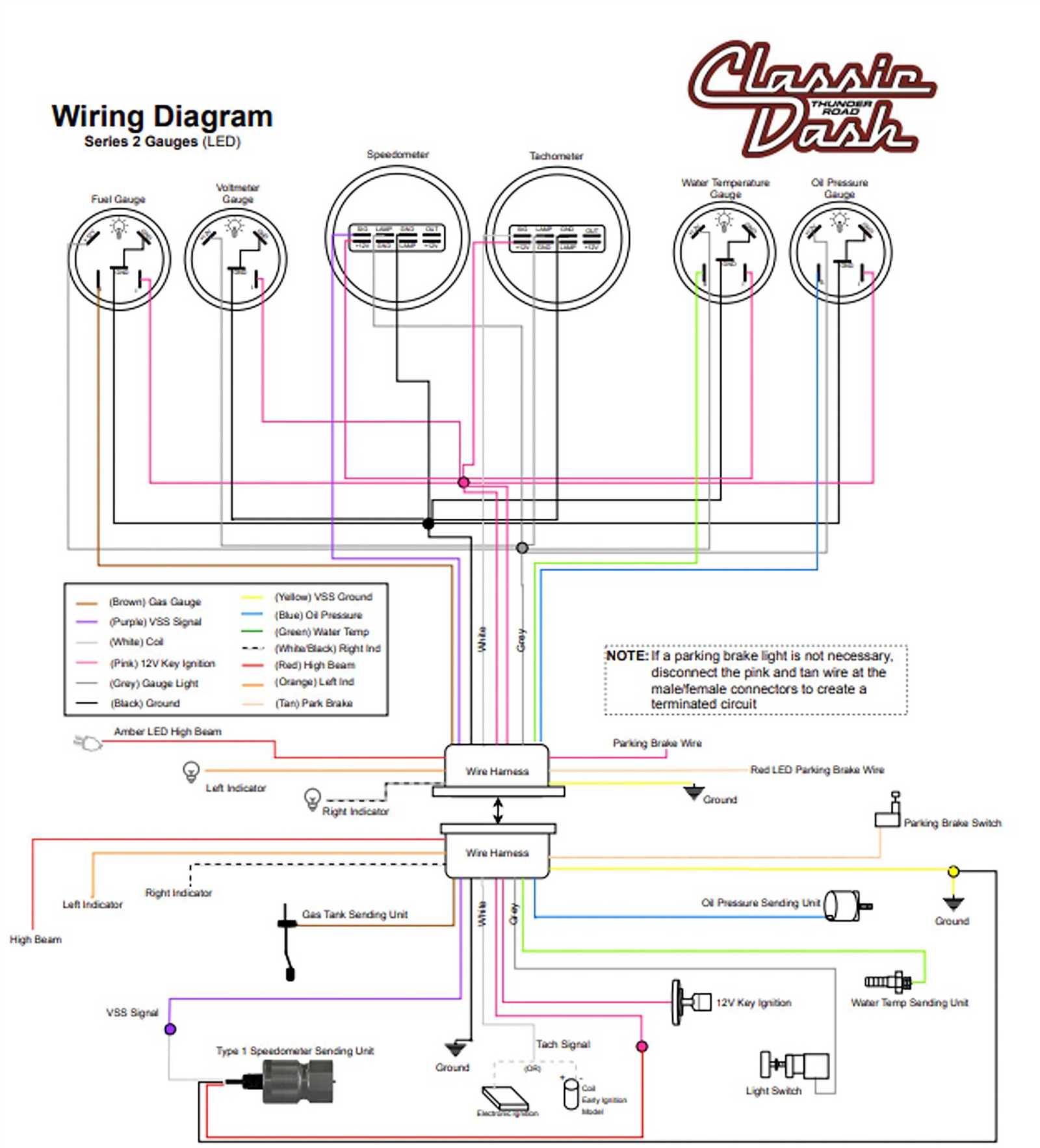 honda outboard tachometer wiring diagram