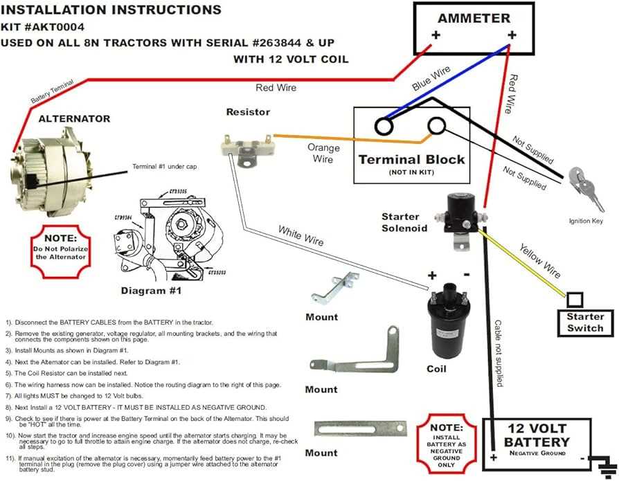 8n ford 12 volt wiring diagram