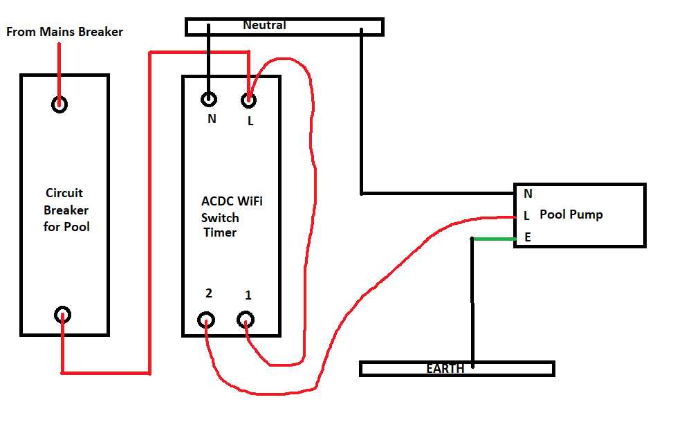 pool pump electrical wiring diagram