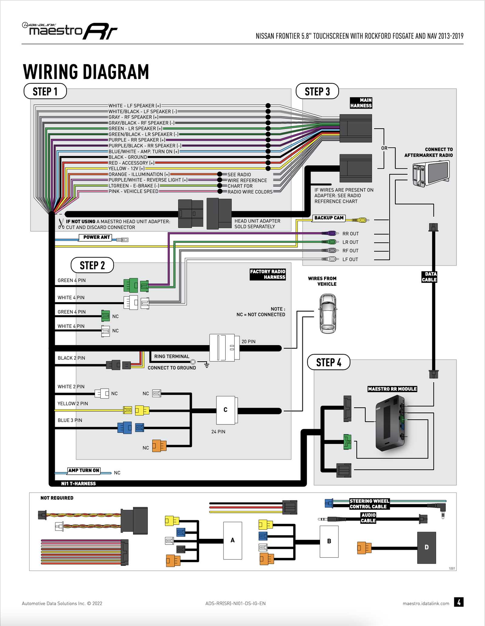 rockford fosgate wiring diagram