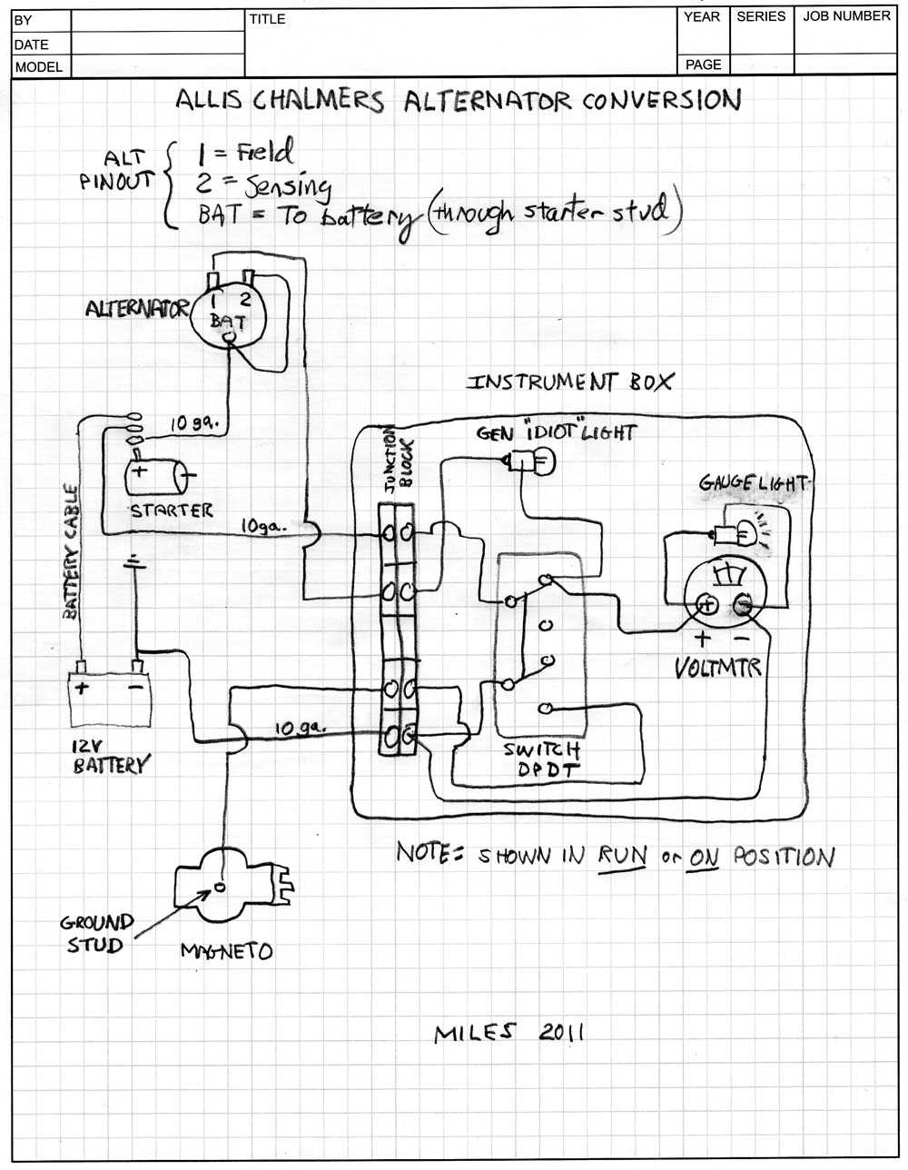 ford tractor 6 volt to 12 volt conversion wiring diagram