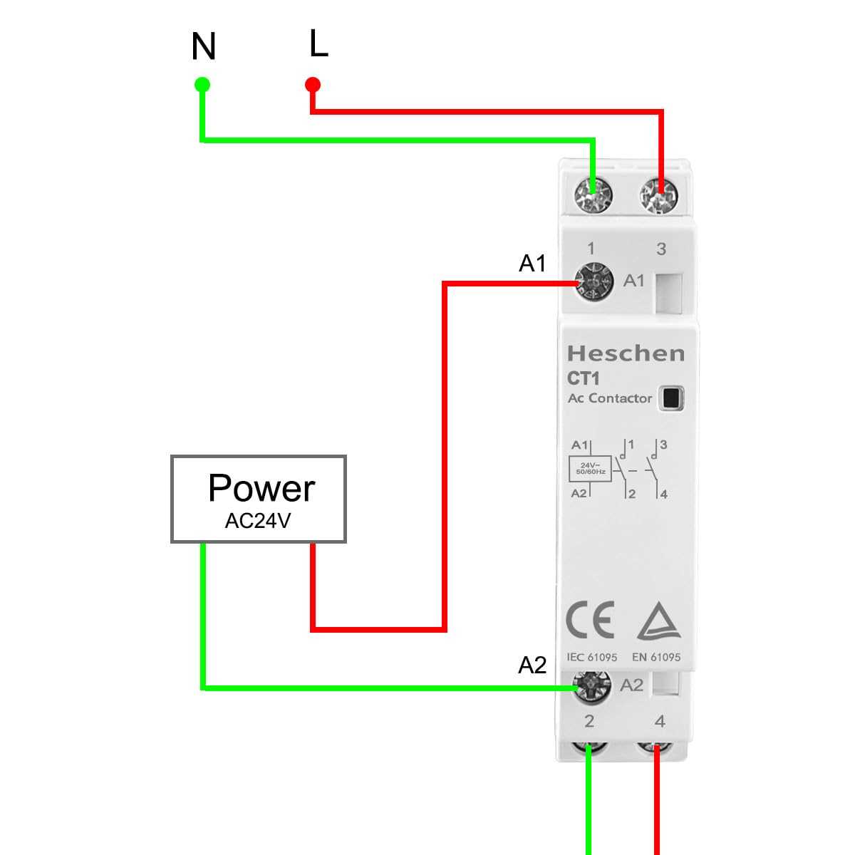 24v contactor wiring diagram