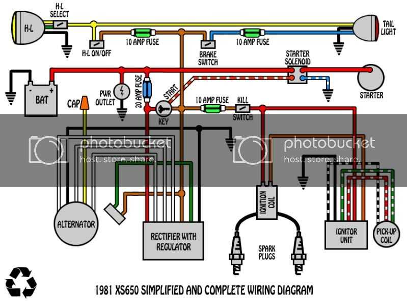 ignition switch diagram yamaha starter solenoid wiring