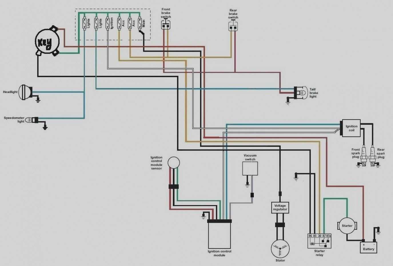 ignition wiring harley dual fire coil wiring diagram