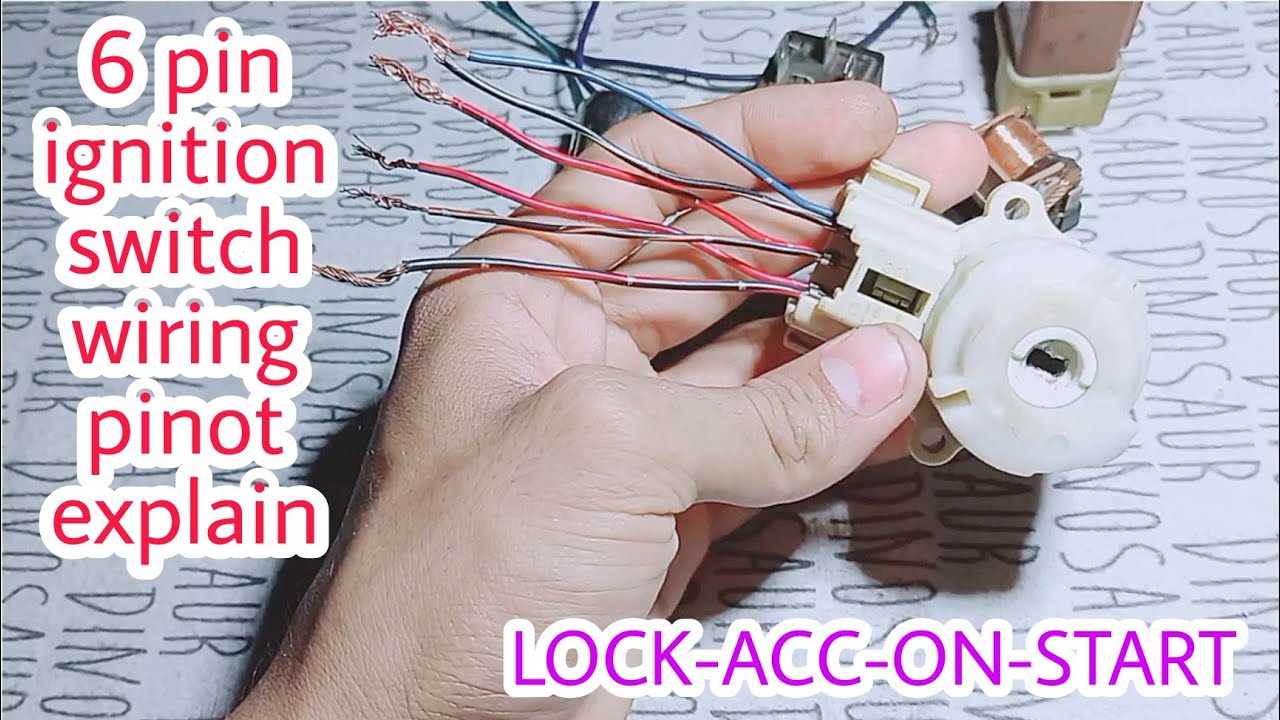 6 prong lawn mower ignition switch wiring diagram