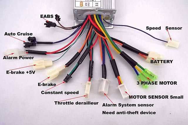 e bike controller wiring diagram