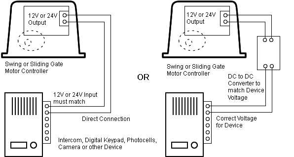 intercom system wiring diagram