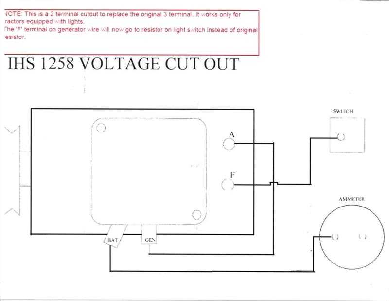 farmall cub wiring diagram 12 volt