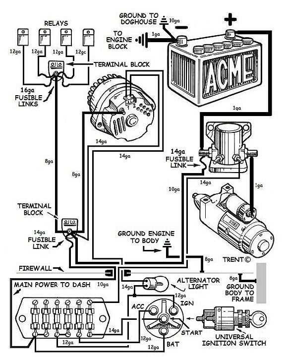 fuel pump relay wiring diagram