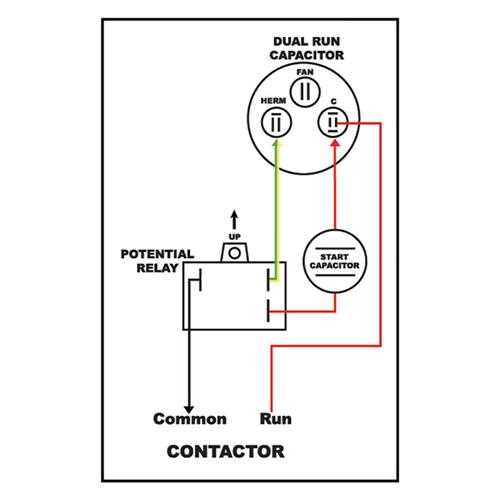 2 wire hard start kit wiring diagram