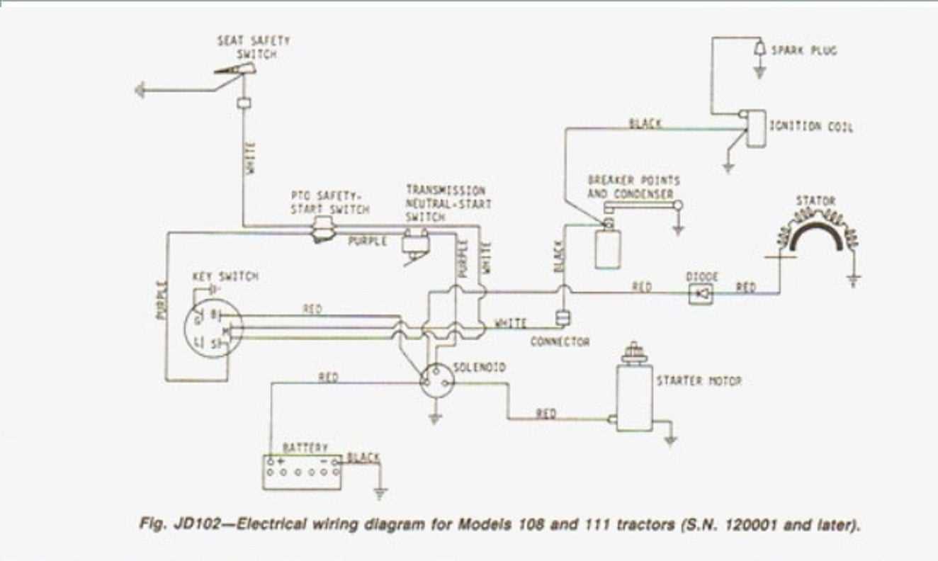 john deere 111 moo111s242340 wireing diagram