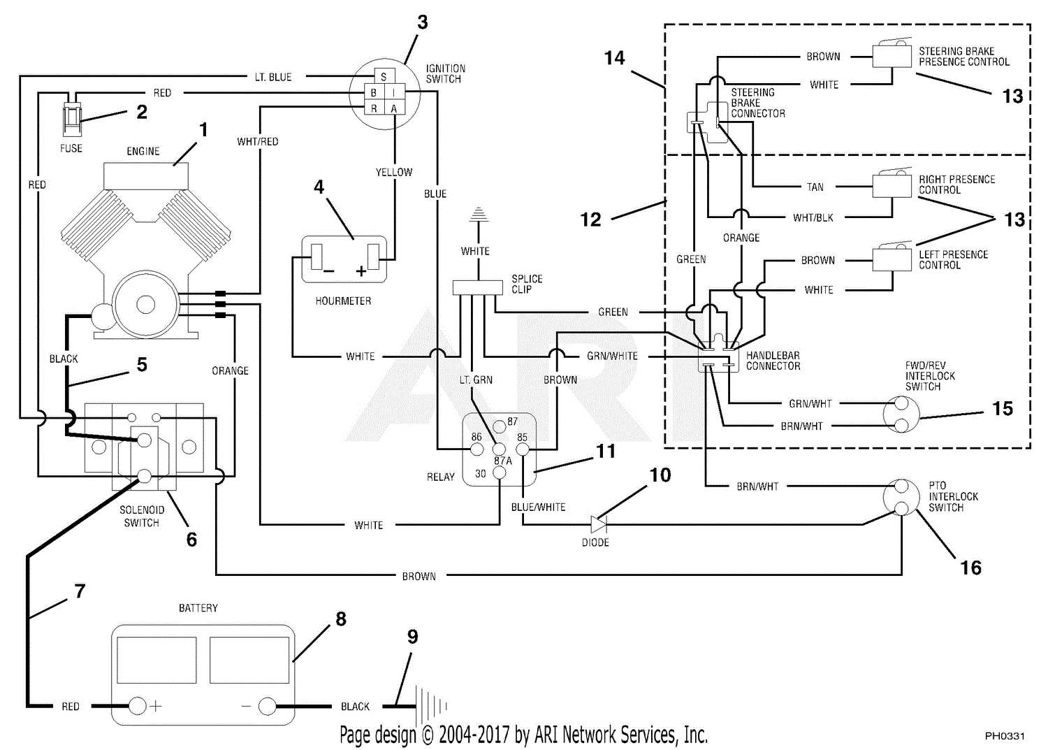 john deere 445 wiring diagram