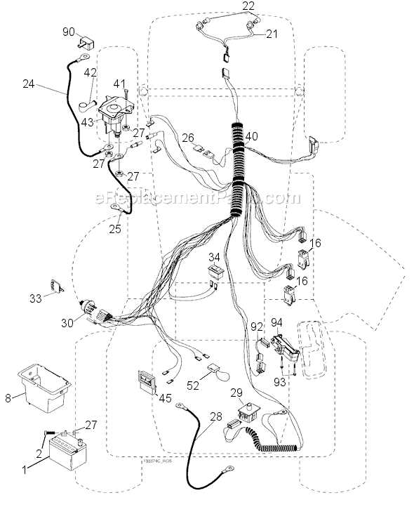 john deere rx75 wiring diagram