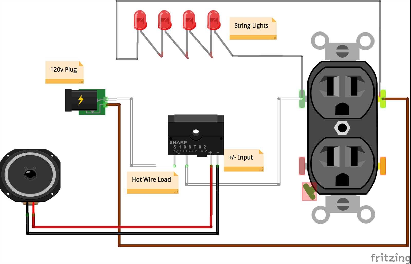 christmas lights wiring diagram