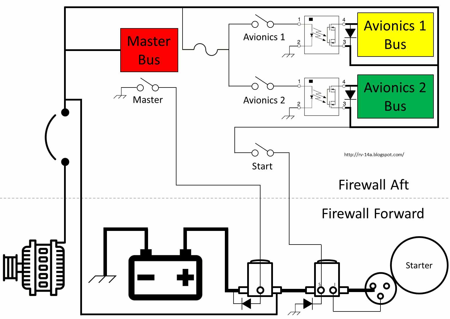 aircraft wiring diagram