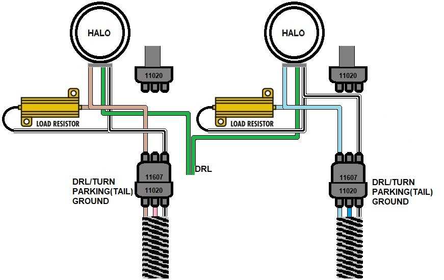 led drl wiring diagram