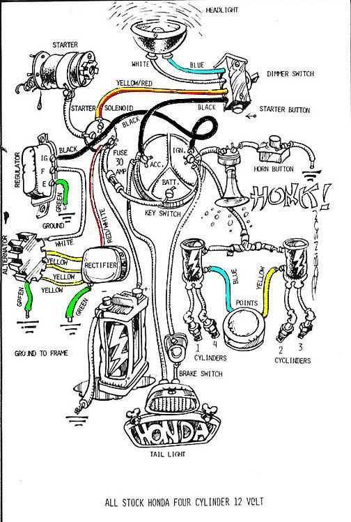 honda shadow 750 wiring diagram