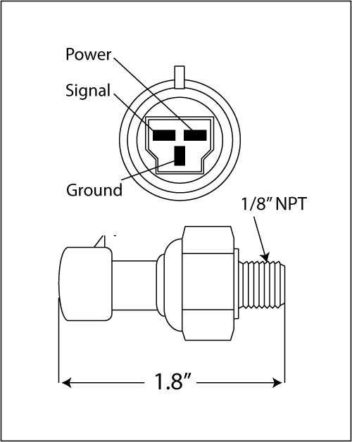 oil pressure sensor wiring diagram