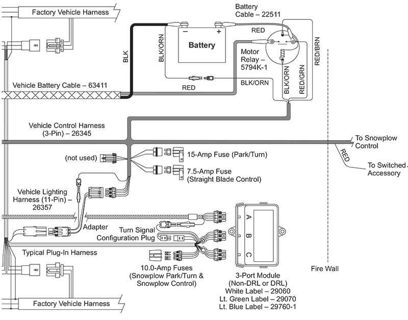 fisher plow 3 port isolation module wiring diagram