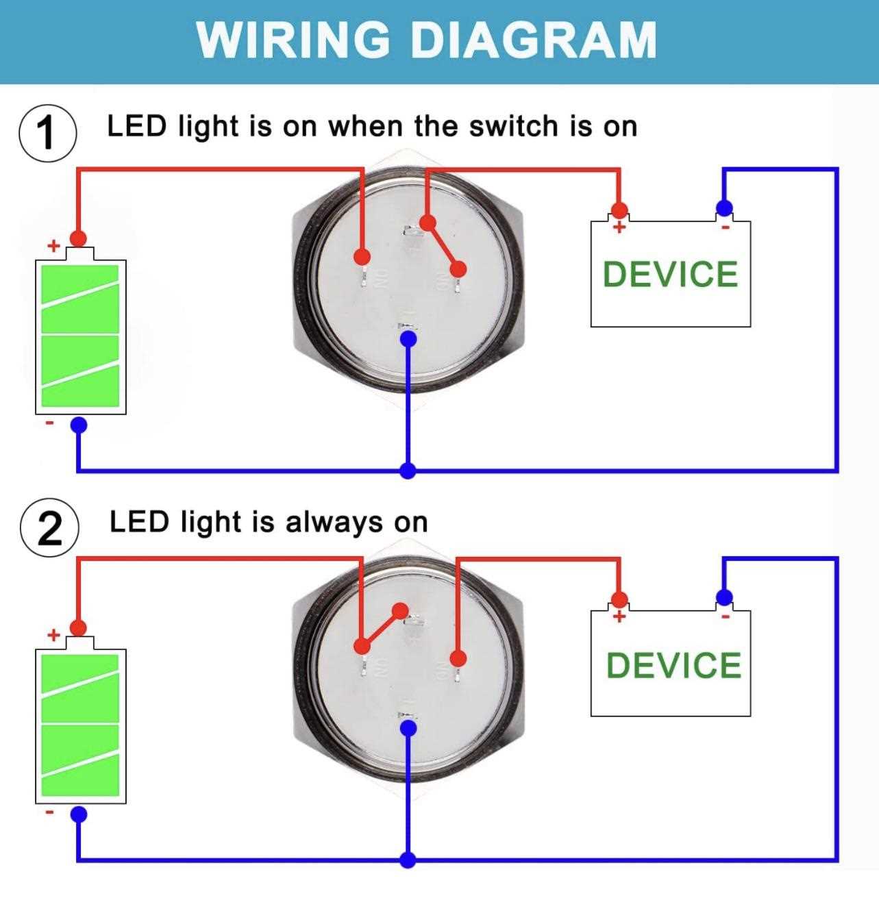 led lighting wiring diagram