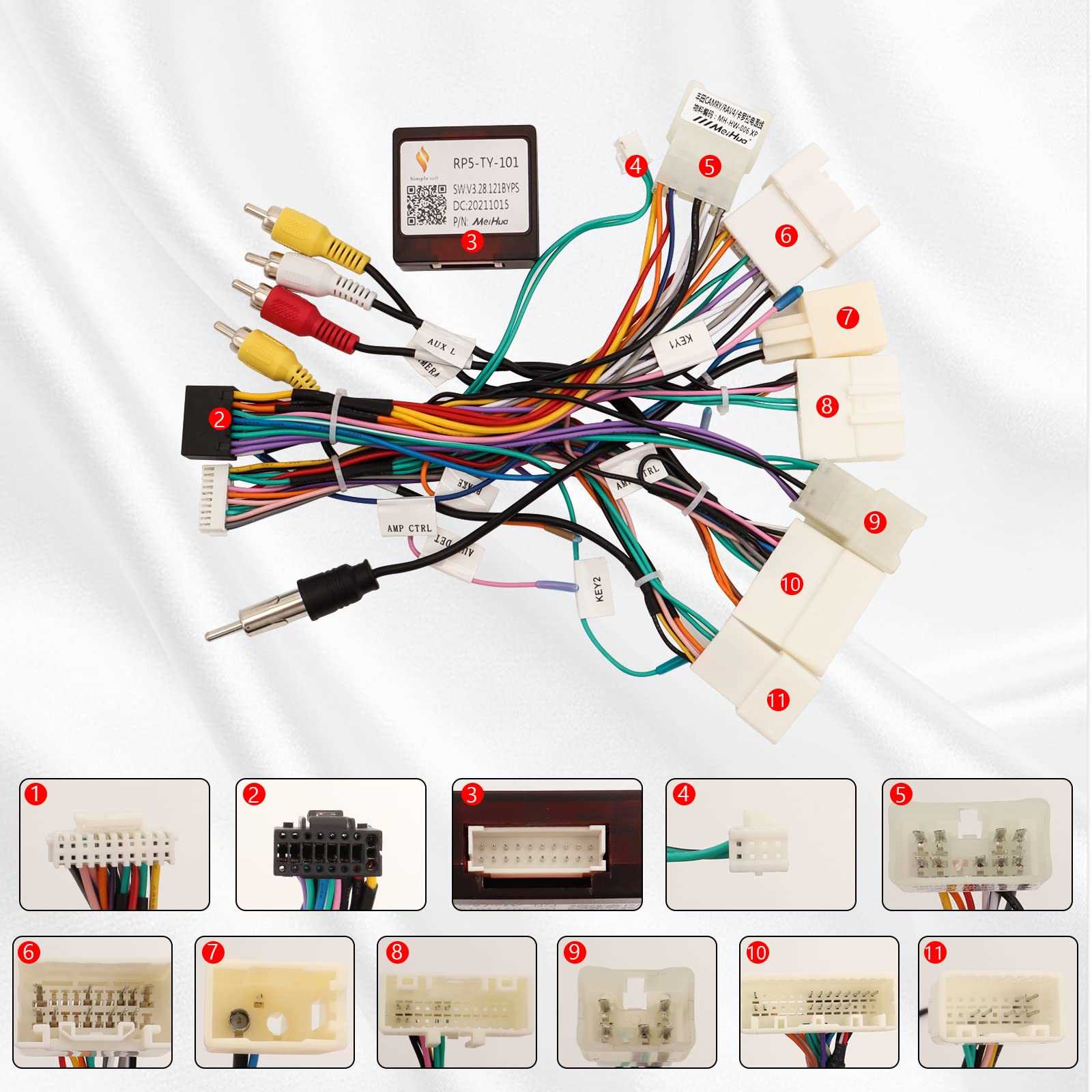 simple car stereo wiring diagram