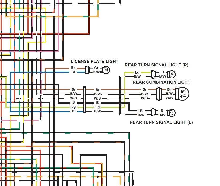 license plate light wiring diagram