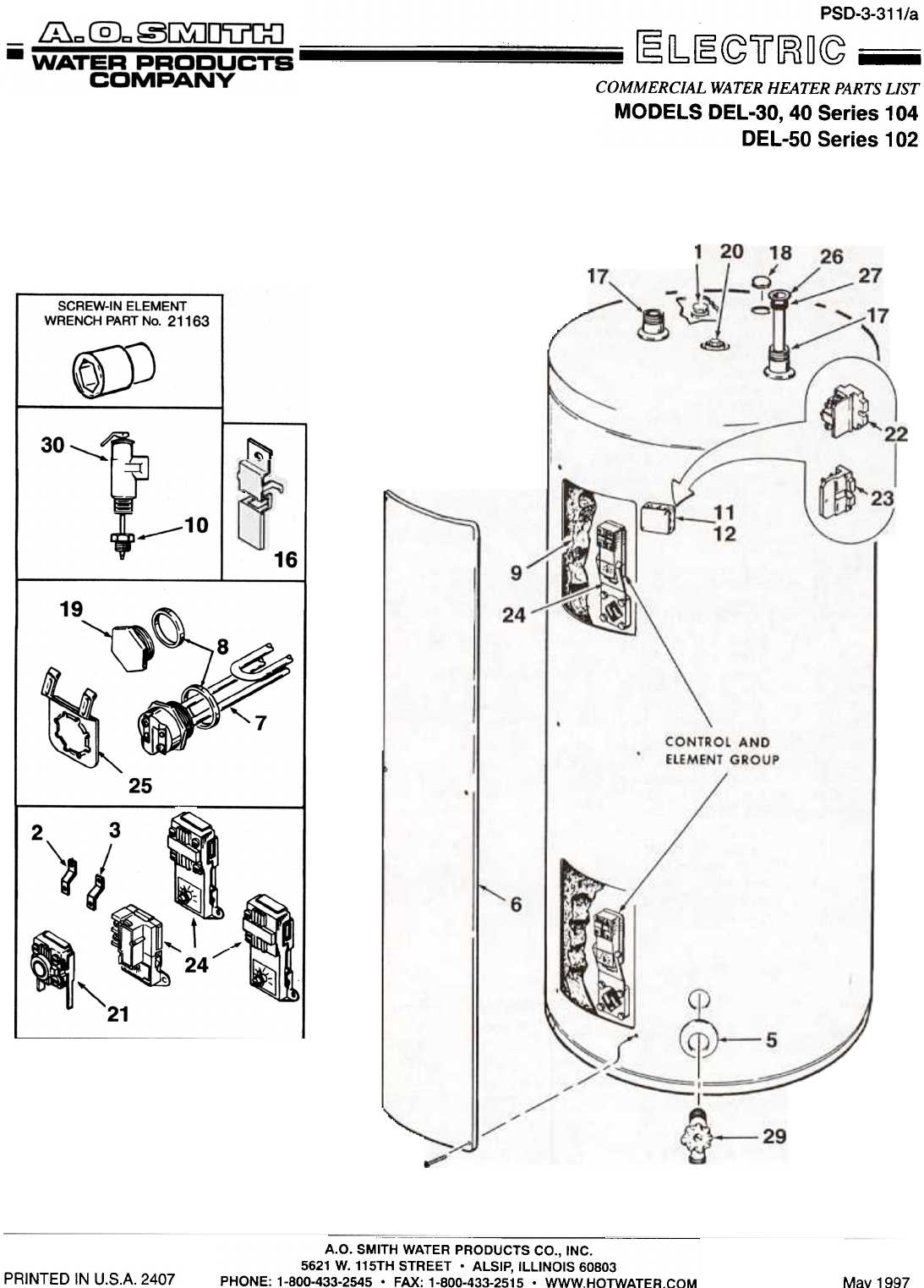 ao smith tankless water heater wiring diagram