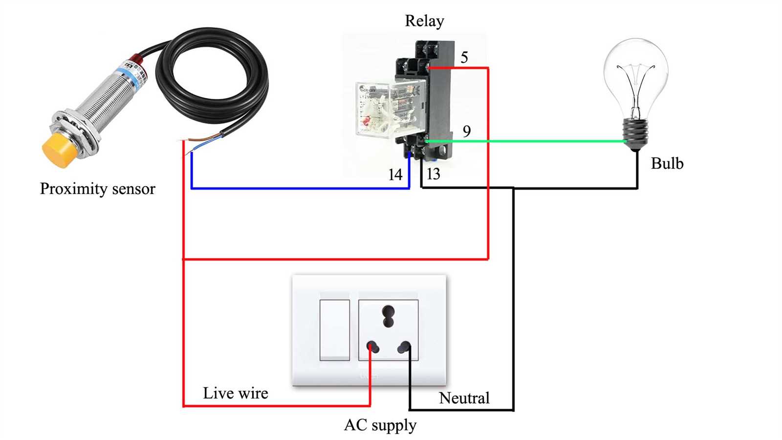 3 wire proximity switch wiring diagram