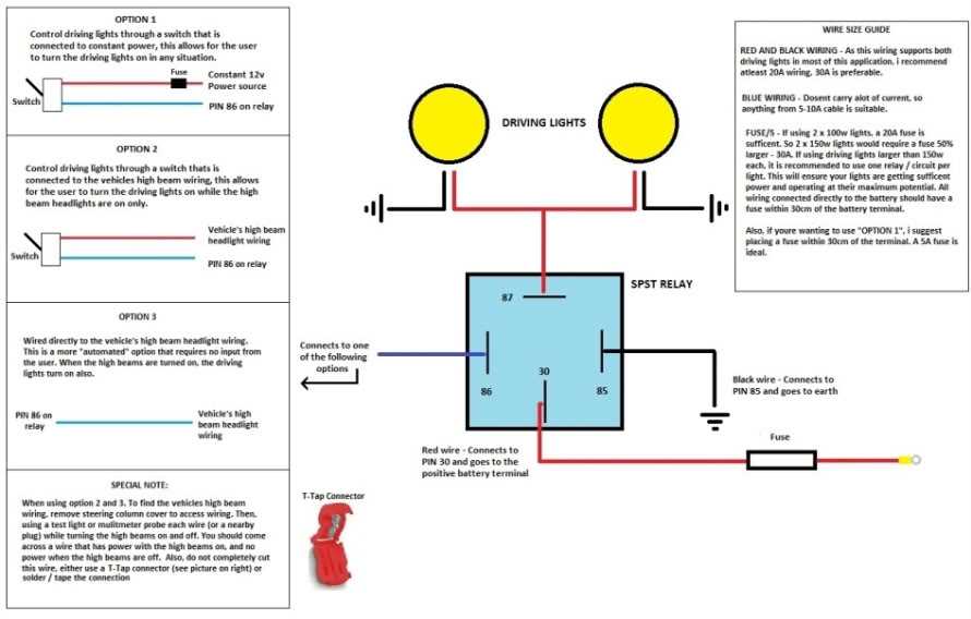 wiring diagram fog lights with relay