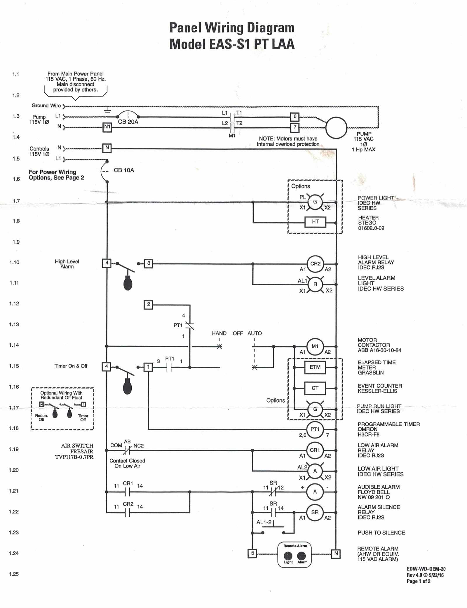 septic system wiring diagram