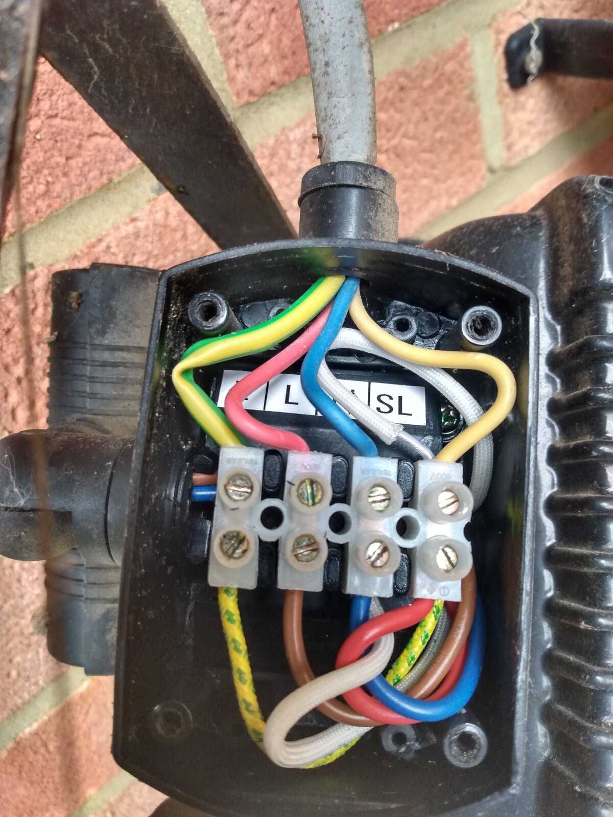 flood light wiring diagram