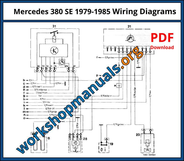 mercedes benz wiring diagrams