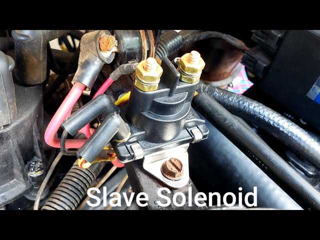 mercruiser starter solenoid wiring diagram