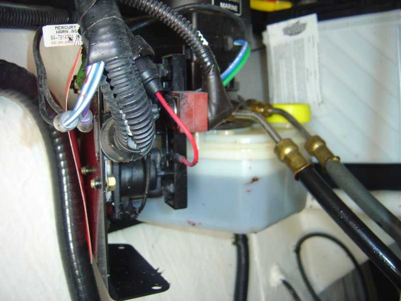 mercruiser trim pump wiring diagram