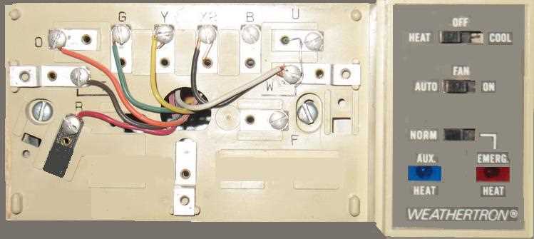 rv thermostat wiring diagram 6 wire