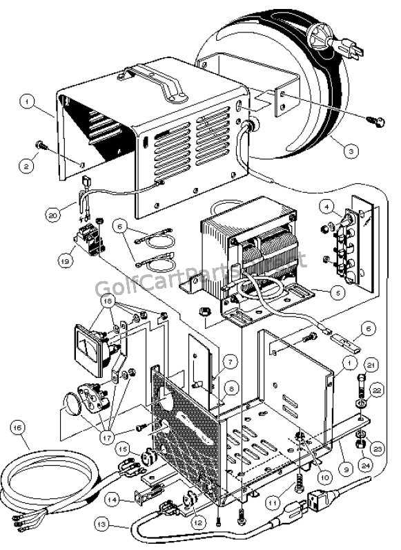 club car charger wiring diagram