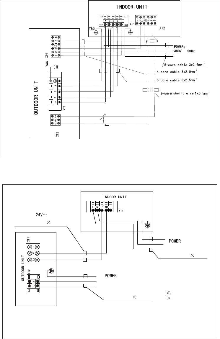 midea air conditioner wiring diagram