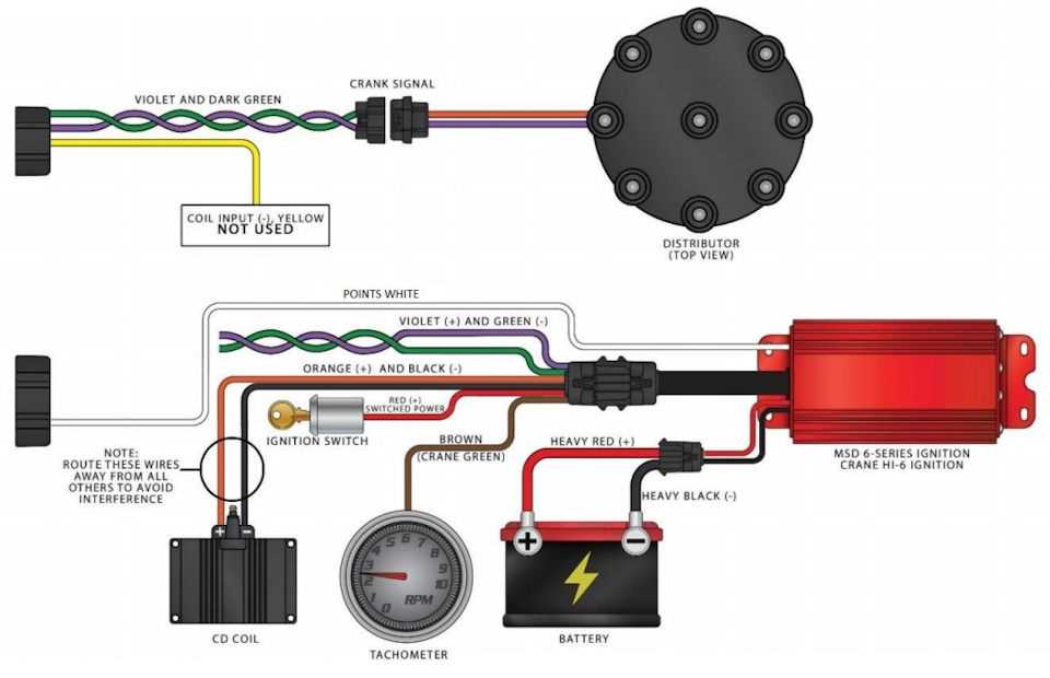 chevy msd wiring diagram