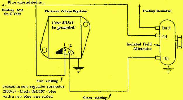 mopar alternator wiring diagram