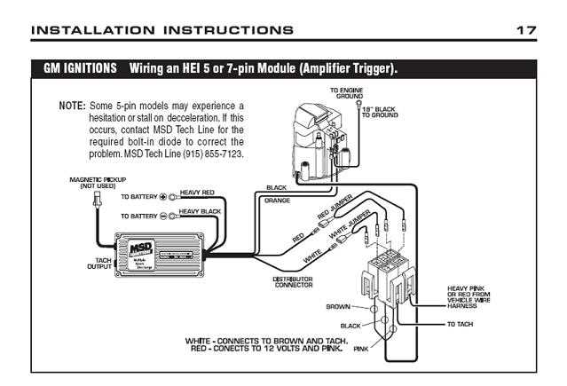 msd ignition box wiring diagram