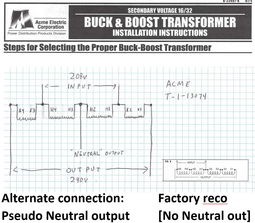 acme transformer wiring diagrams