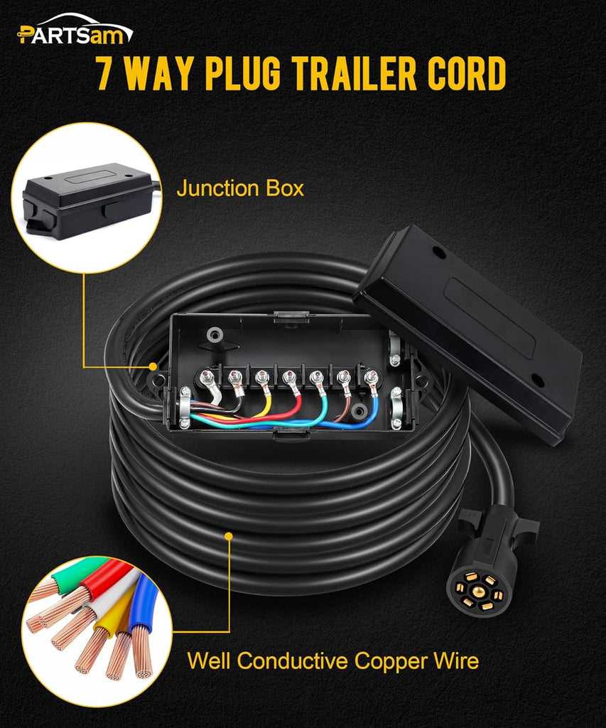 7 way trailer junction box wiring diagram