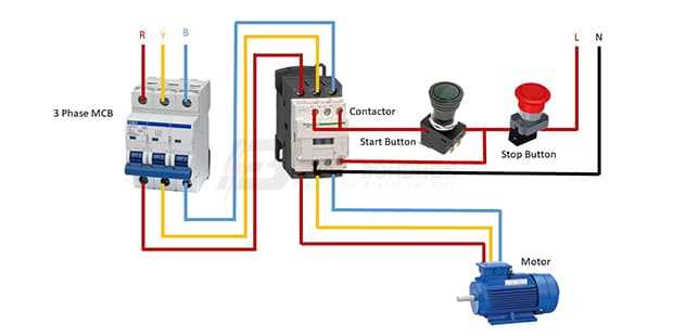 480 volt motor wiring diagram