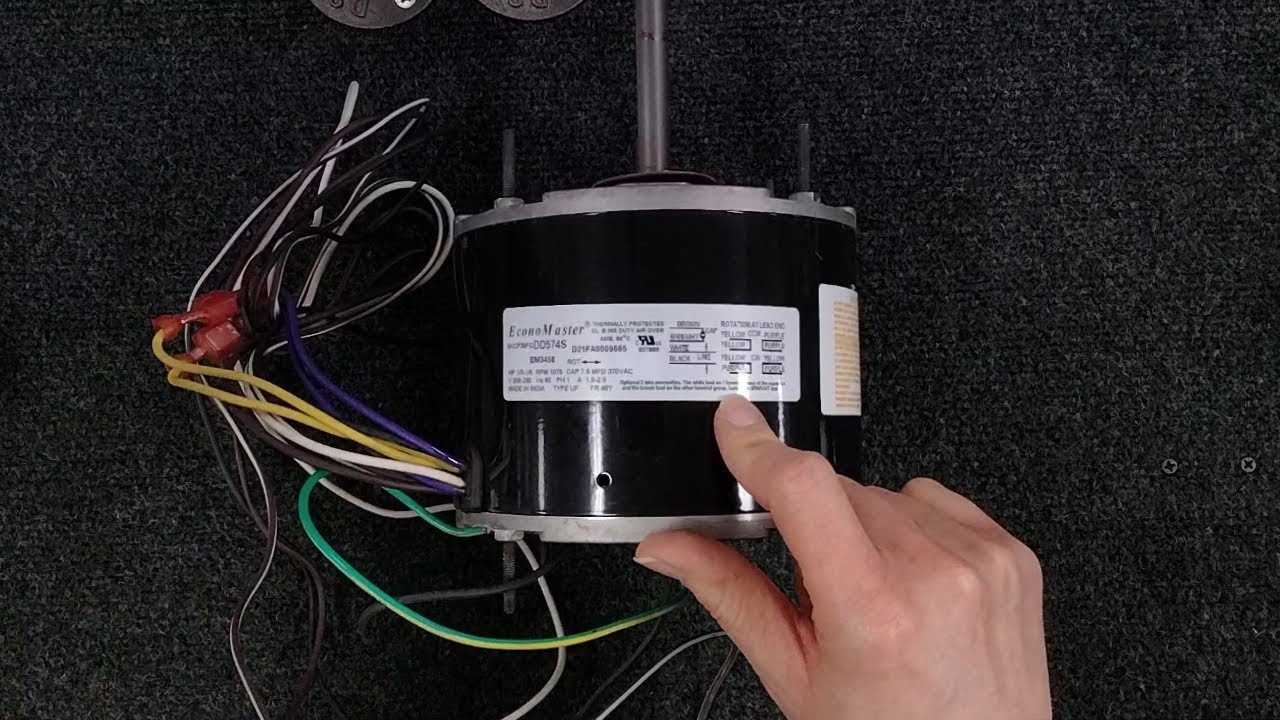 trane capacitor wiring diagram