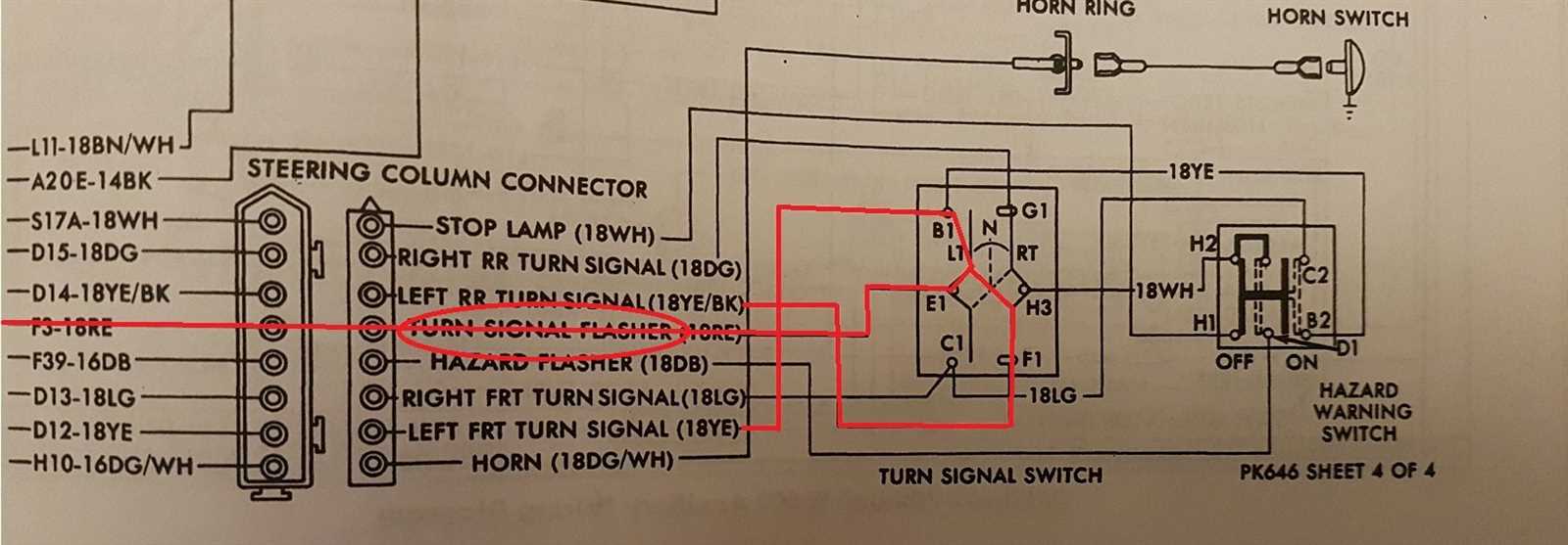 turn signal and hazard light wiring diagram