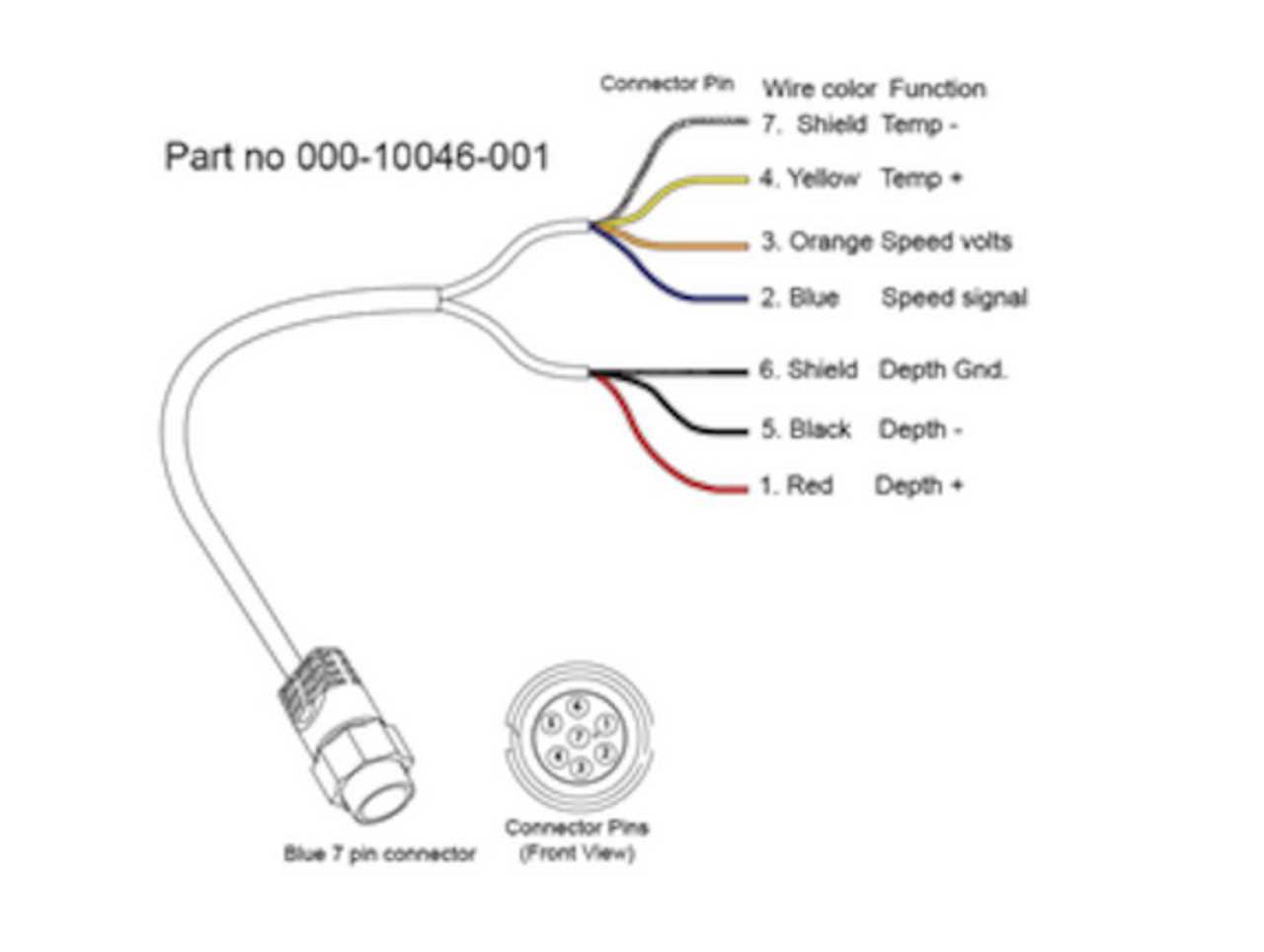 4 pin to 7 pin wiring diagram