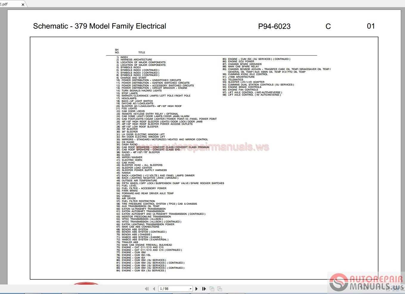 peterbilt 579 wiring diagram