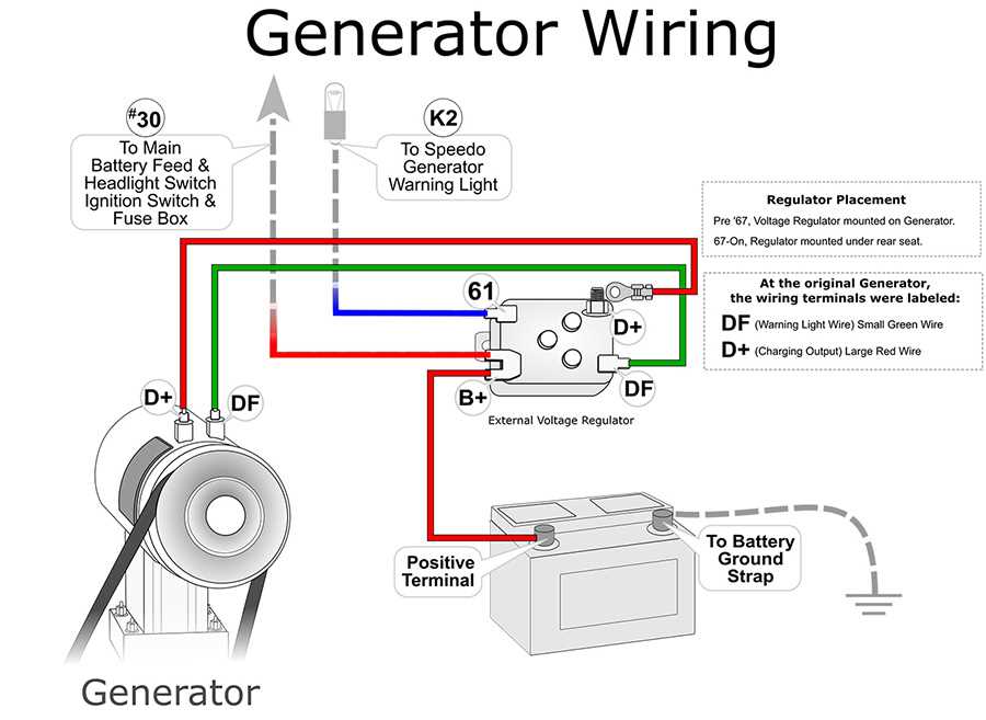 6 pin voltage regulator wiring diagram